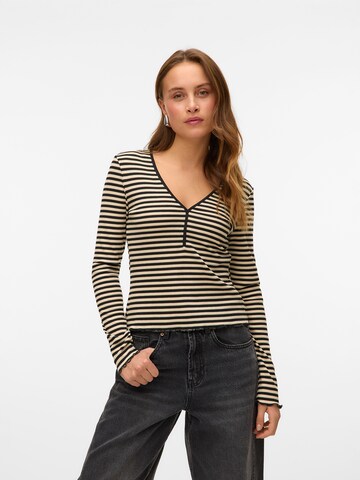 T-shirt 'VMISABELLA' VERO MODA en noir : devant