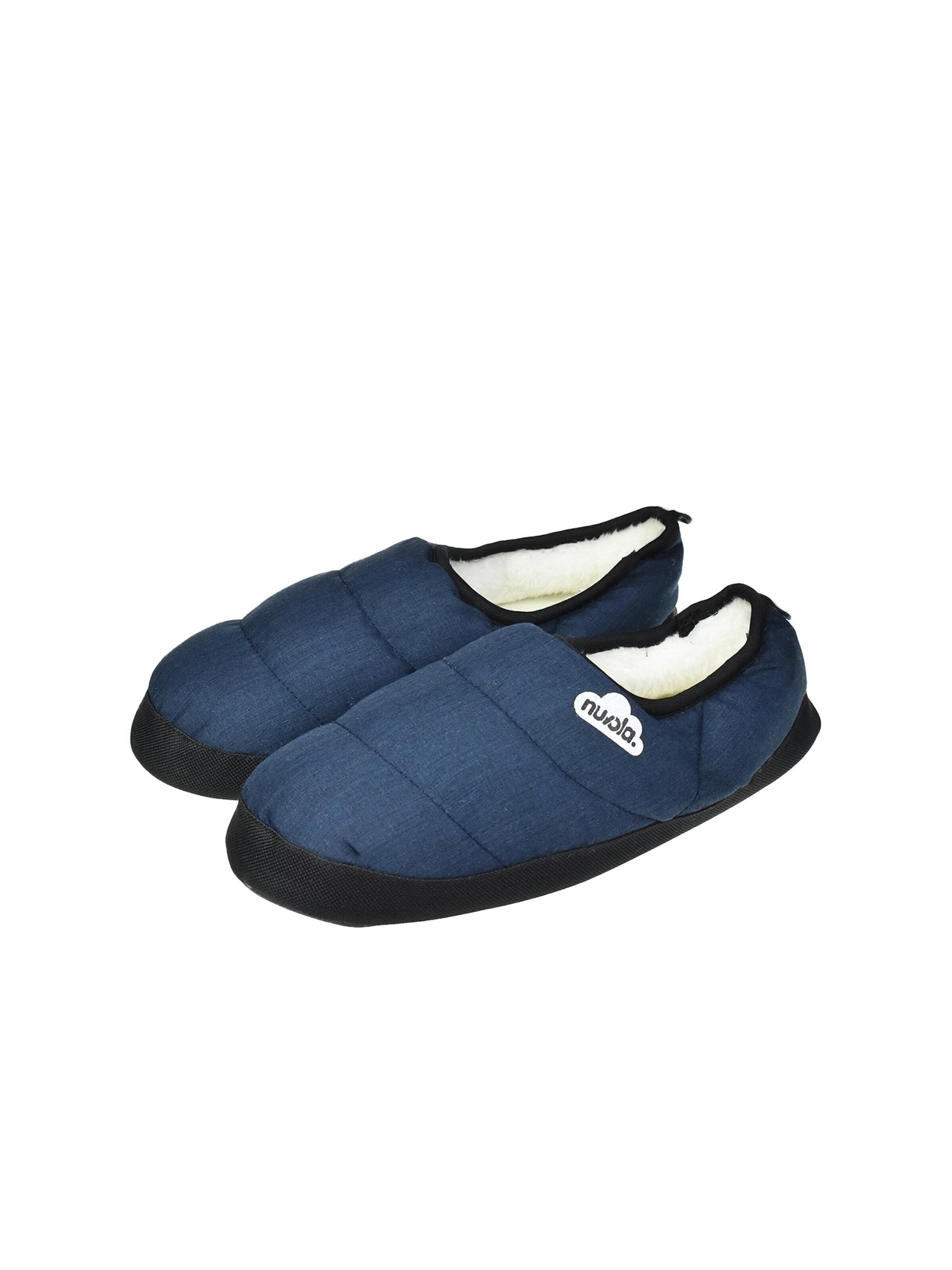 Nuvola. - Pantufa 'Marbled Chill' em azul: frente