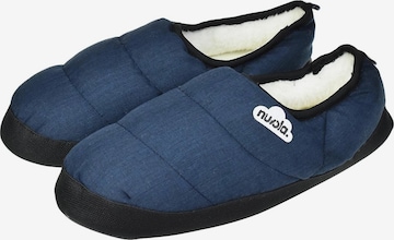 Nuvola. - Pantufa 'Marbled Chill' em azul: frente