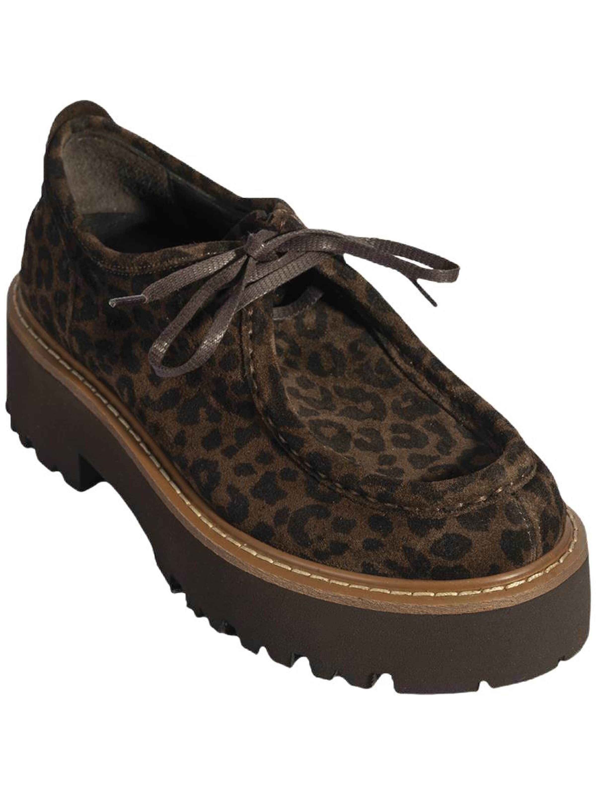 Desa - Mocasines en marrón