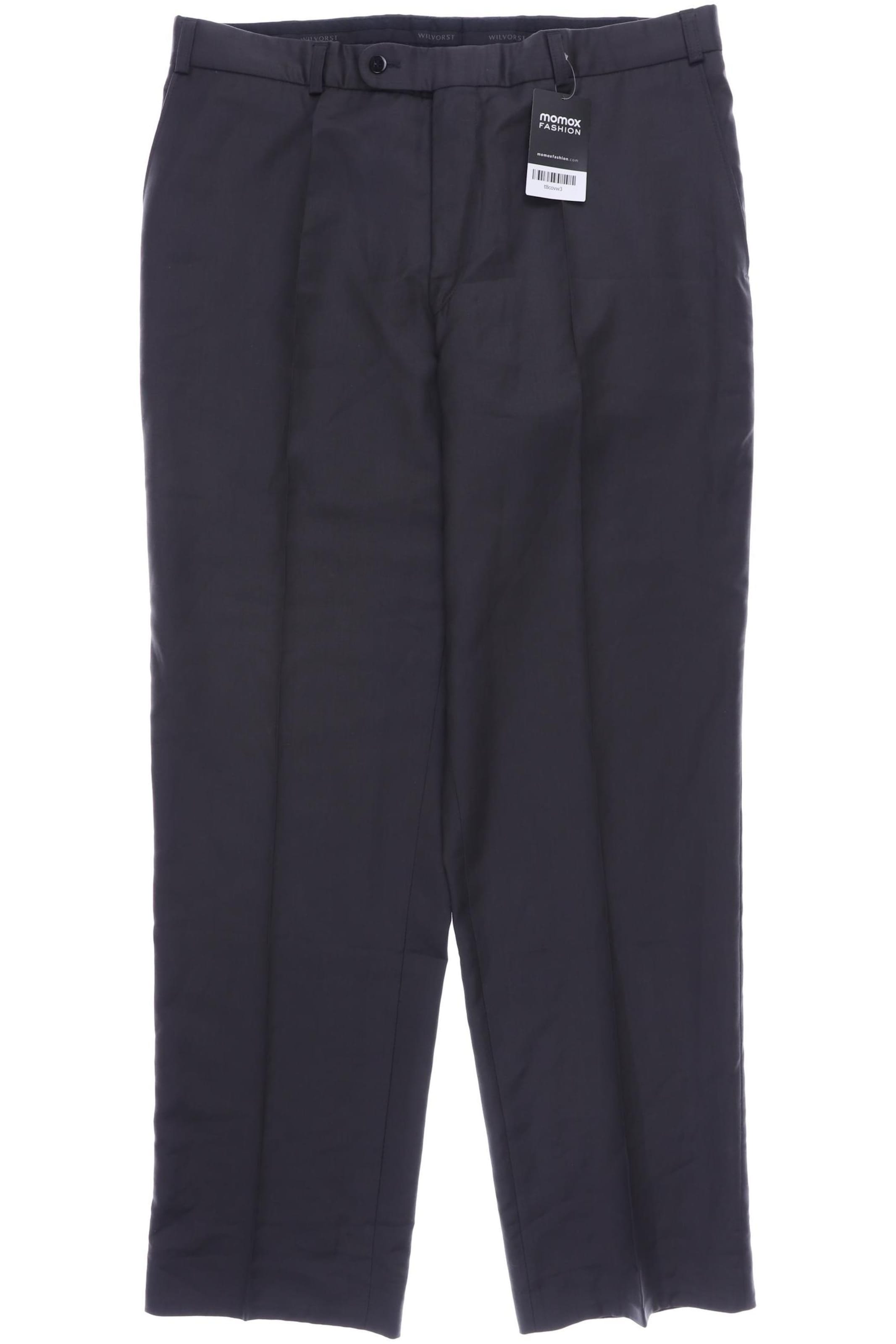 WILVORST Pants in 35-36 in Grey: front