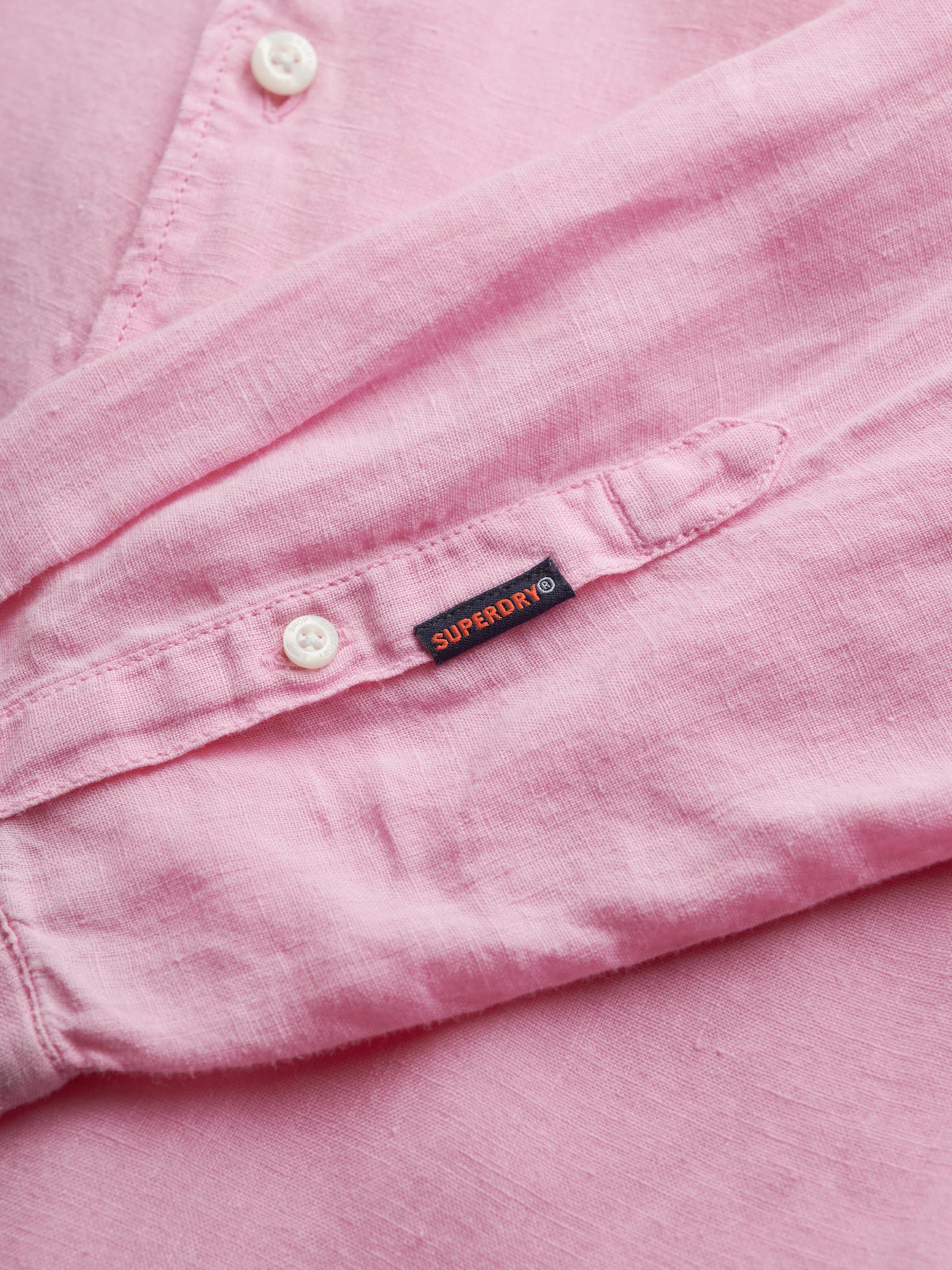 Regular fit Camicia di Superdry in rosa