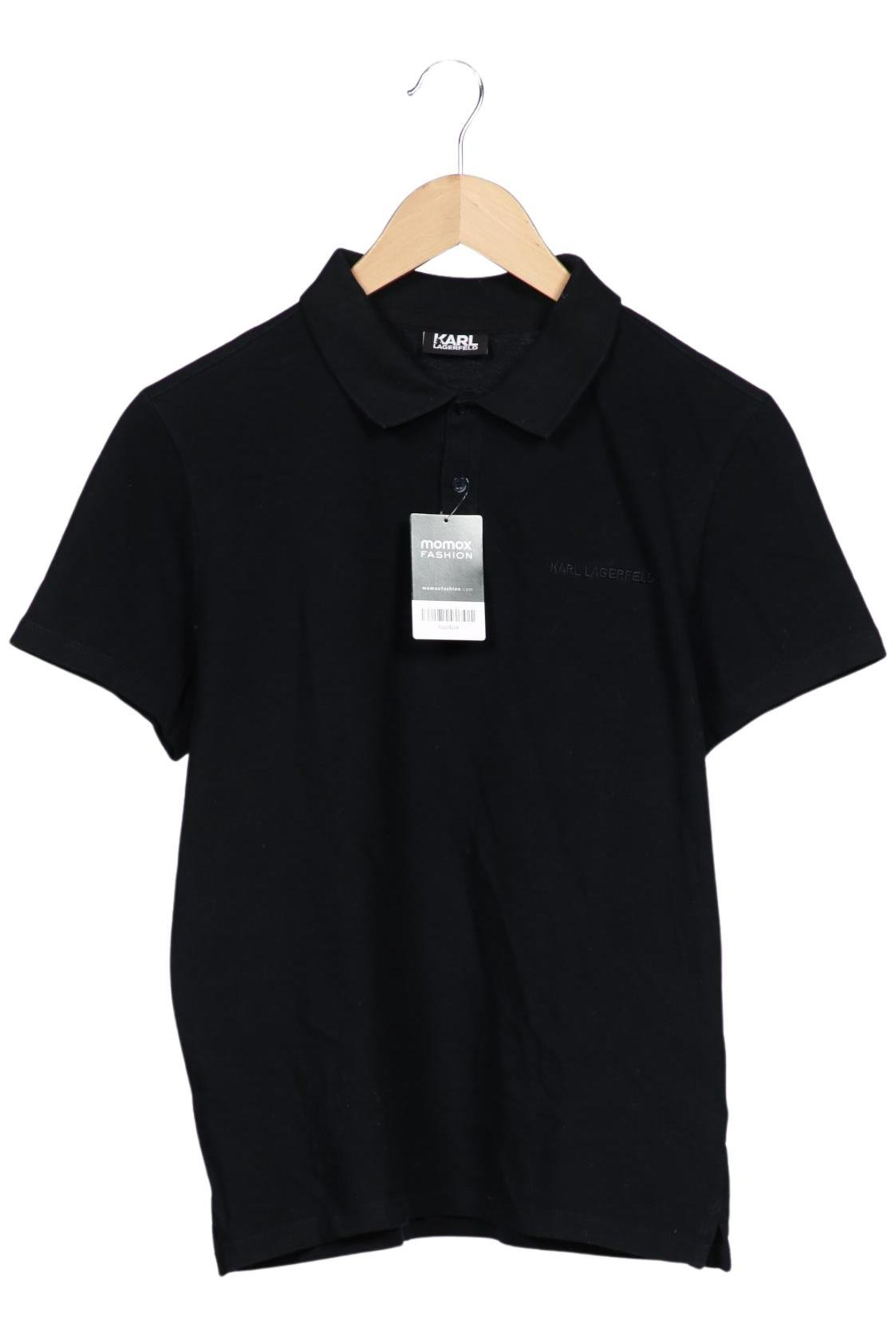 Karl Lagerfeld Shirt in L in Black: front
