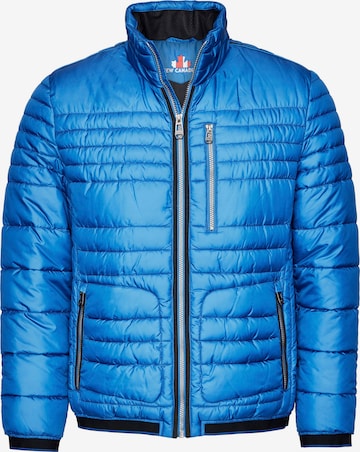NEW CANADIAN Between-Season Jacket in Blue: front