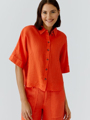 OUI Bluse in Orange: Vorderseite