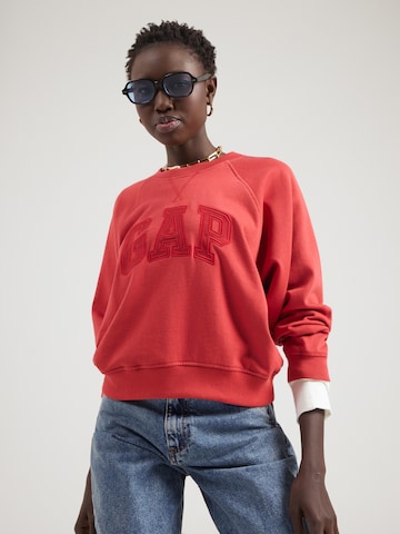 GAP Sweatshirt i röd: framsida