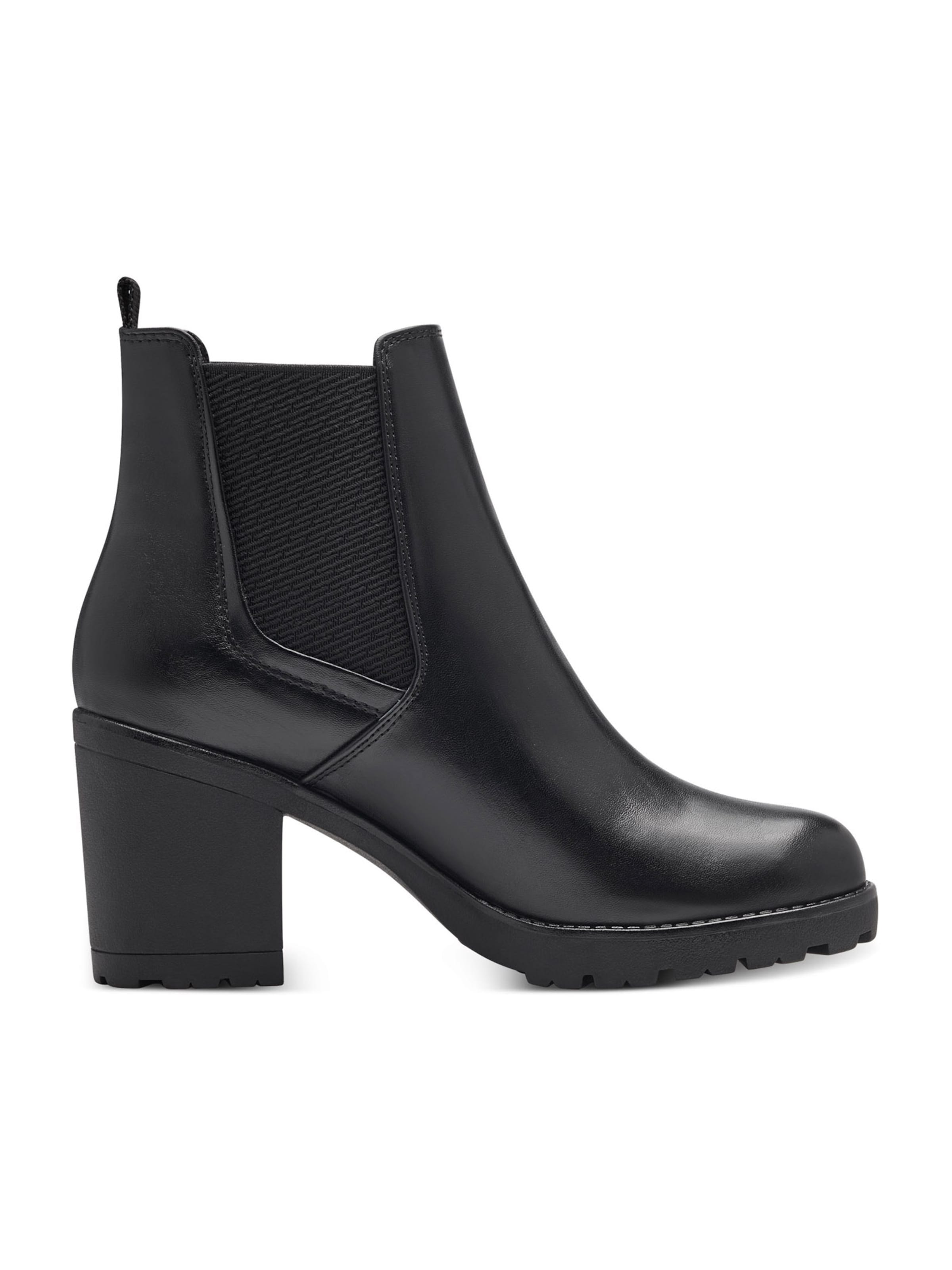 MARCO TOZZI Chelsea Boots i sort