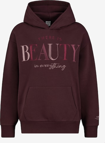 Sublevel Sweatshirt in Rood: voorkant