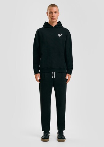 QS Sweatshirt in Zwart