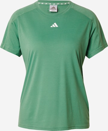 ADIDAS PERFORMANCE Performance Shirt 'Train Essentials' in Green: front