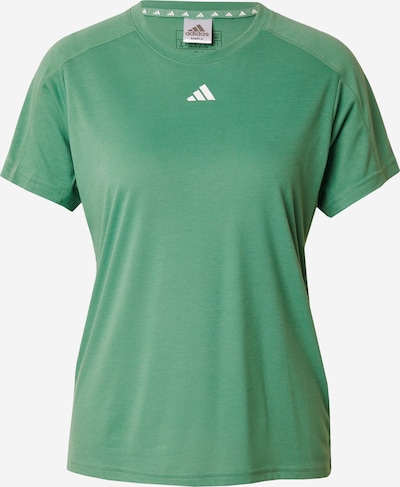 ADIDAS PERFORMANCE Функционална тениска 'Train Essentials' в зелено / бяло, Преглед на продукта