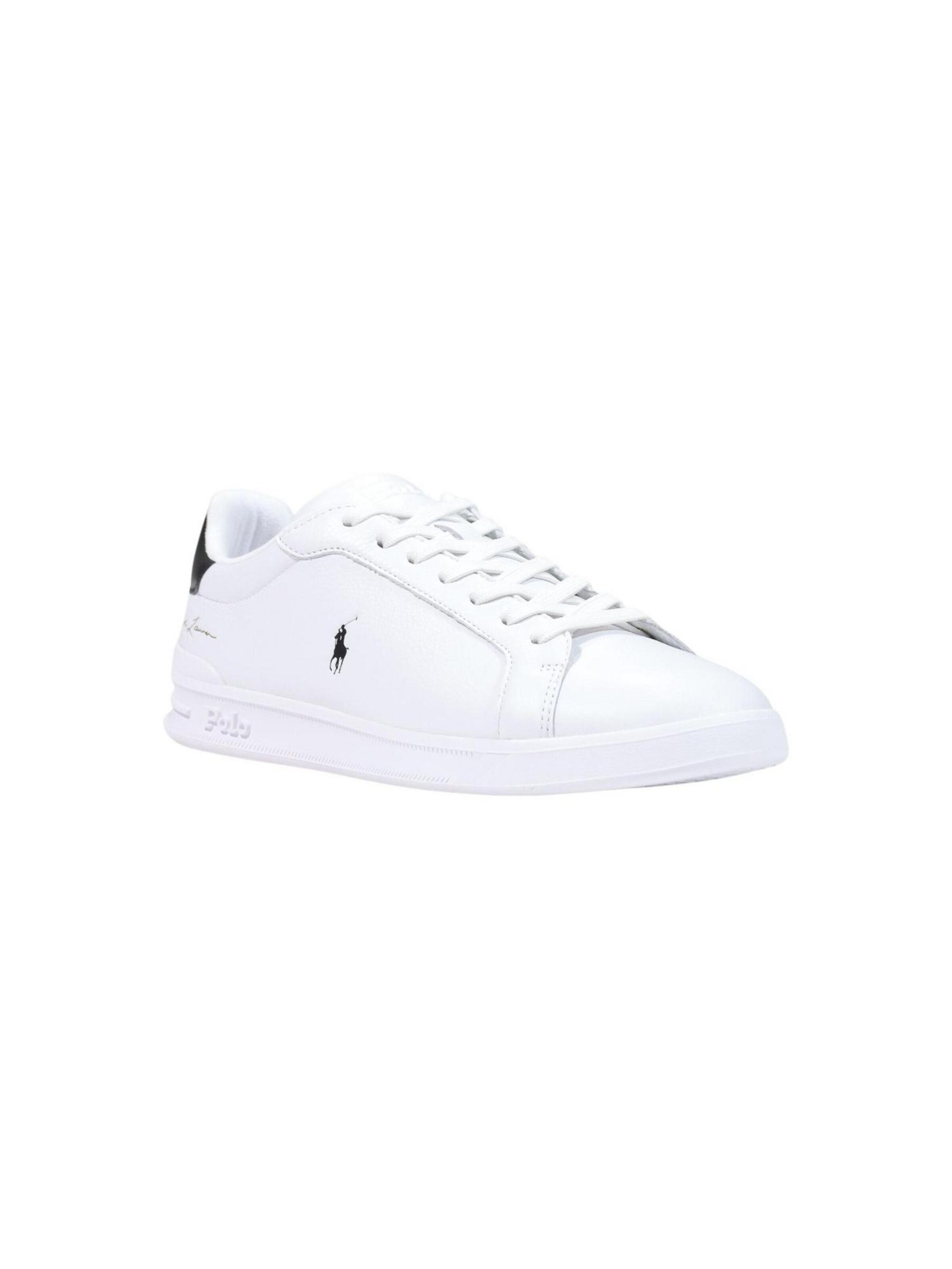 Baskets basses 'HRT CRT SIG' Ralph Lauren en blanc : devant