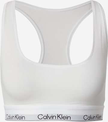 Bustino Reggiseno di Calvin Klein Underwear in bianco: frontale