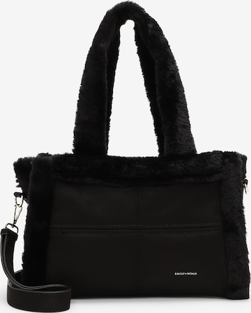 Emily & Noah Shopper 'E&N Lisette' in Schwarz: Vorderseite