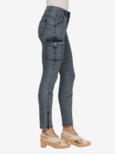 heine Jeans 'LINEA TESINI' in grau / graumeliert, Produktansicht