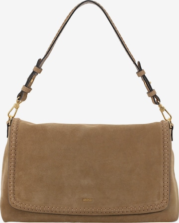 ABRO Schultertasche 'SIGNATURE' in Braun: Vorderseite