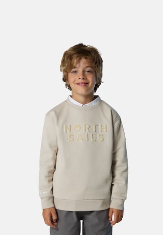 North Sails Sweatshirt in Beige: voorkant