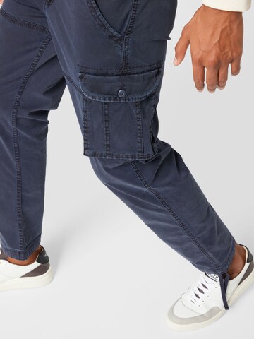 JACK & JONES Regular Cargo Pants in Blue