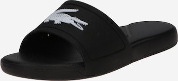 LACOSTE Sandals & Slippers in Black: front