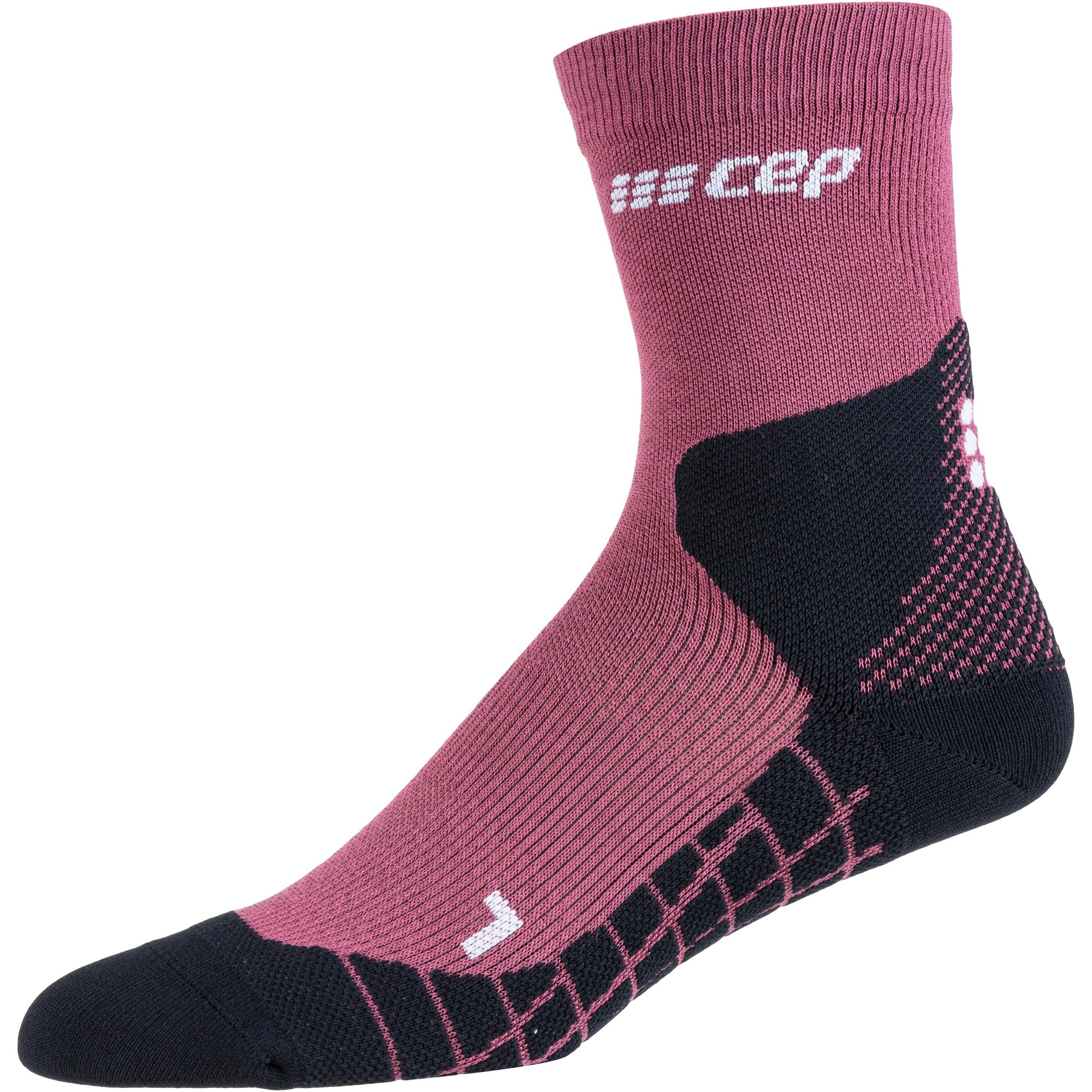 CEP Sportsocken 'Light Hiking' in Lila: Vorderseite