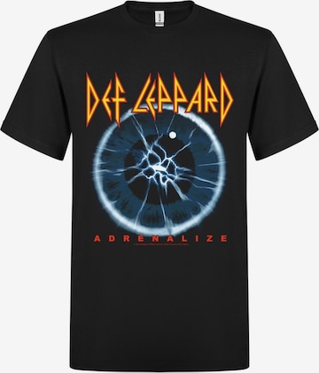 T-Shirt 'Adrenalize' Def Leppard en noir : devant