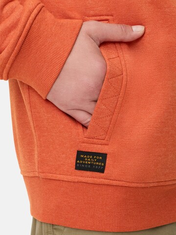 CAMEL ACTIVE Zip-Up Hoodie in Orange