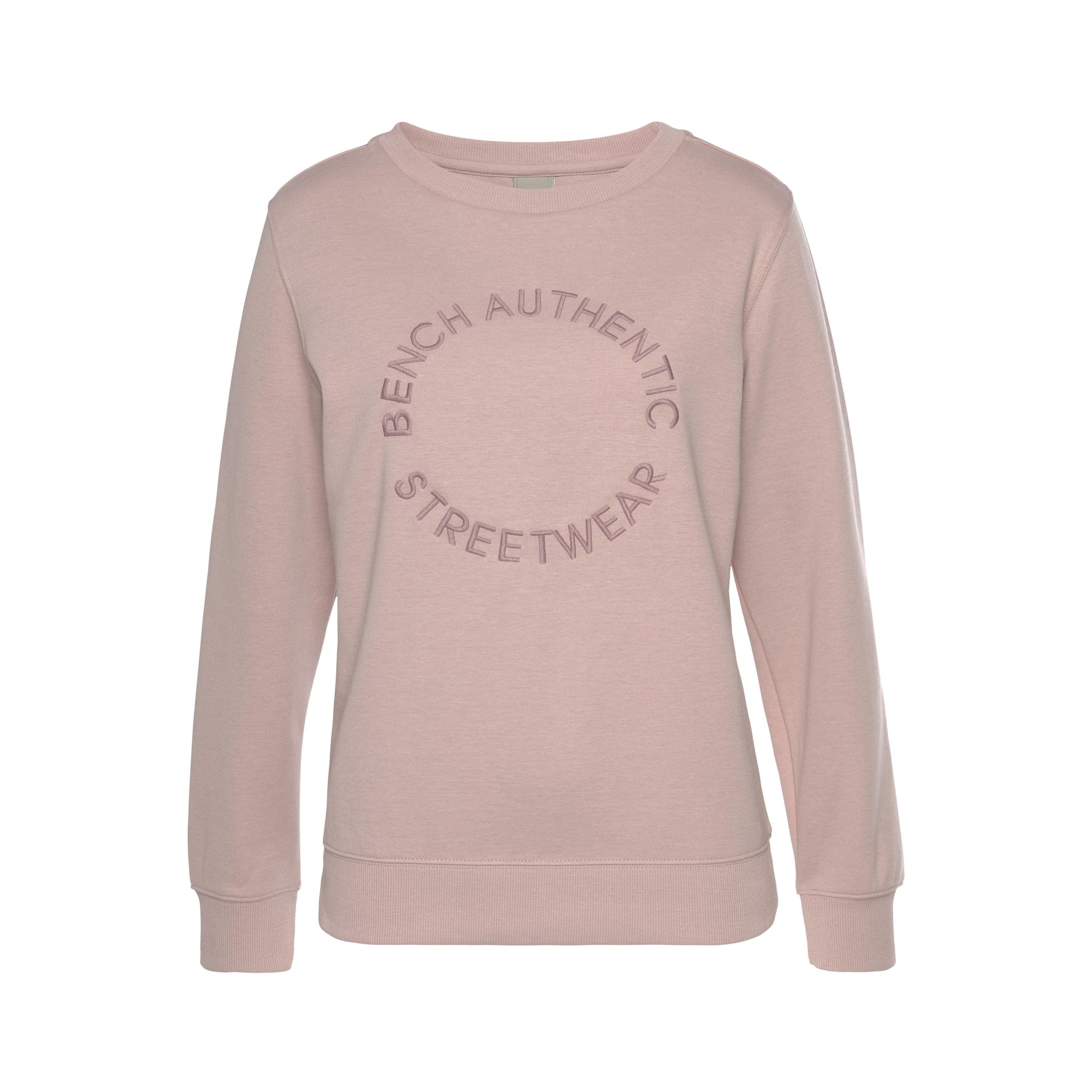 BENCH Sweatshirt in Pink: front