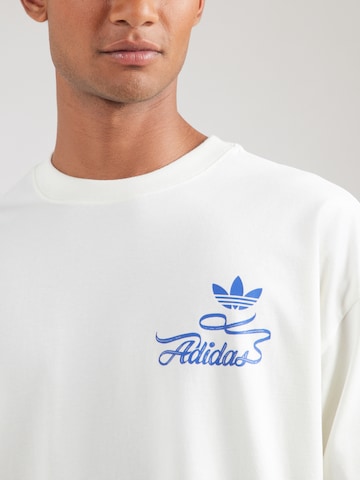 ADIDAS ORIGINALS T-shirt 'RECORD' i vit