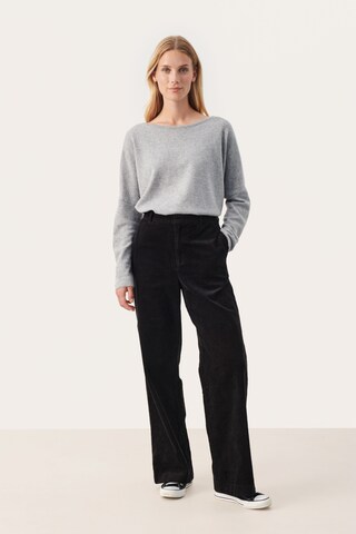Wide Leg Pantalon 'Clarisse' Part Two en noir
