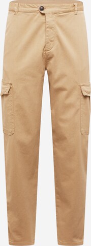 SELECTED HOMME Regular Cargobroek 'Buxton' in Bruin: voorkant