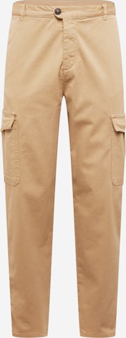 SELECTED HOMME Cargo trousers 'Buxton' in Brown: front