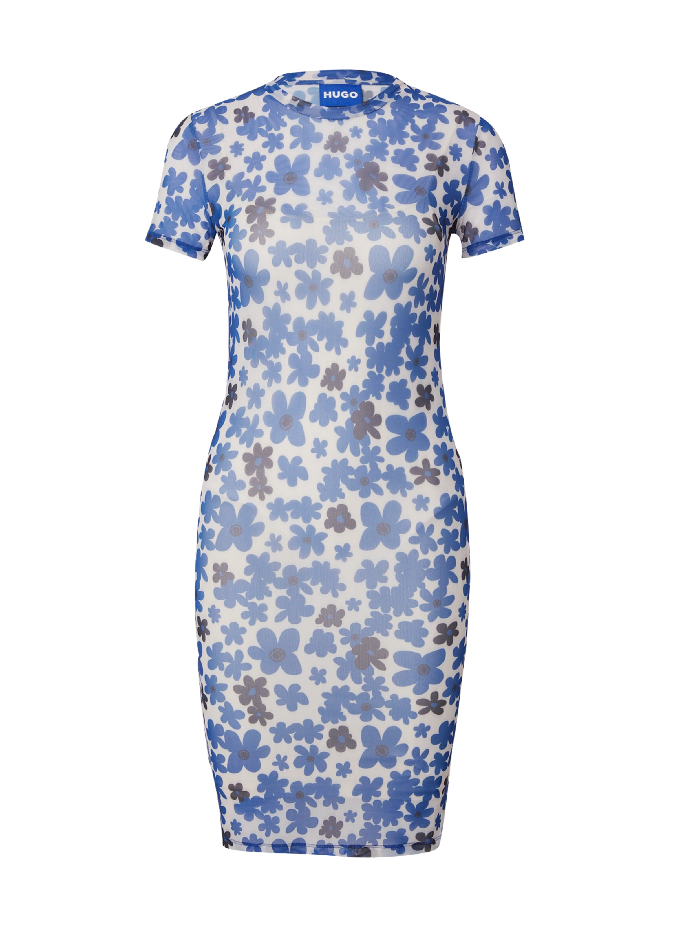 HUGO Šaty 'Nasaja_B' – modrá: přední strana