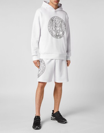 Felpa 'Tiger' di Plein Sport in bianco