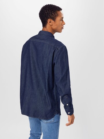 mėlyna LEVI'S ® Patogus modelis Marškiniai 'Jackson Worker'