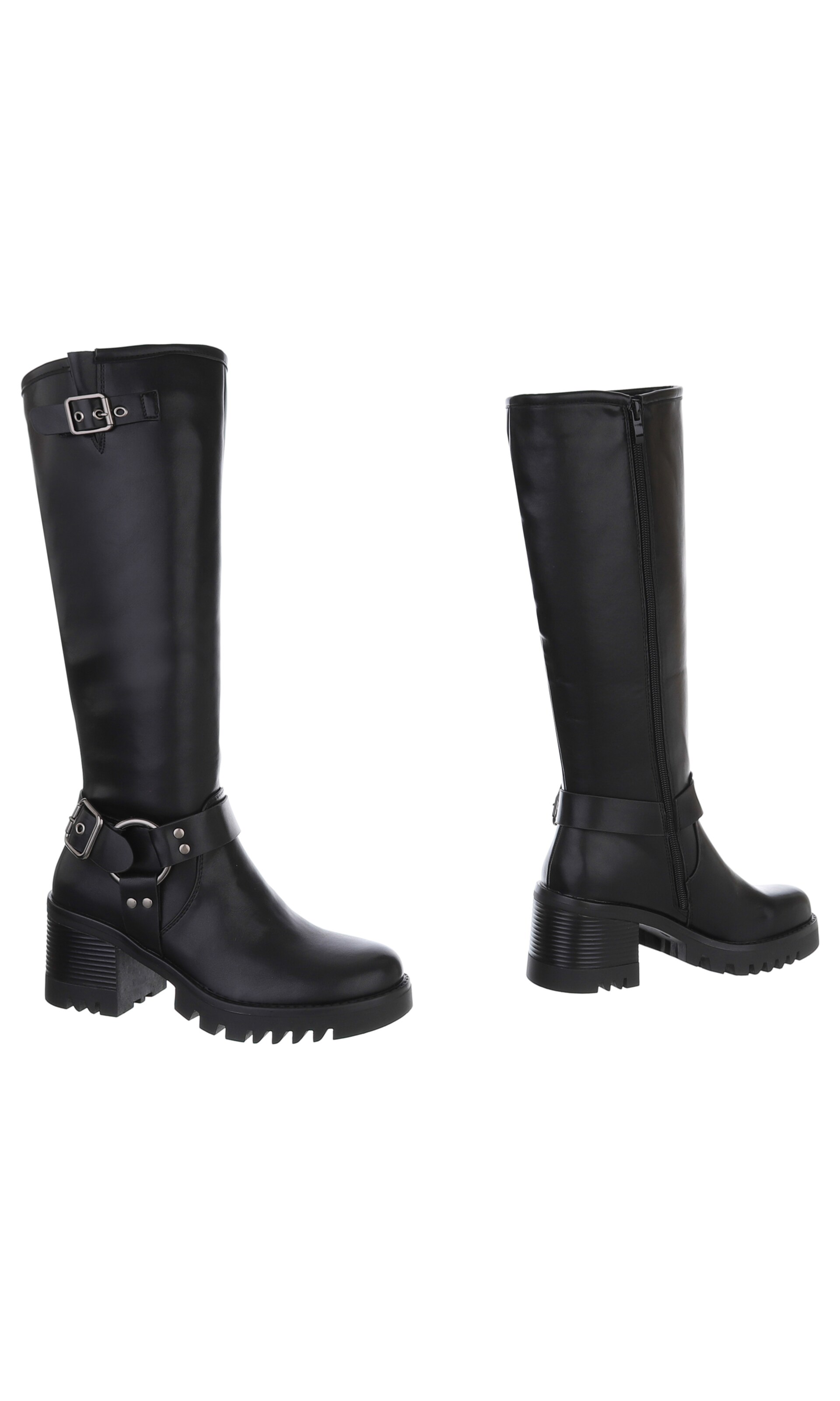 Ital-Design Boots in Black