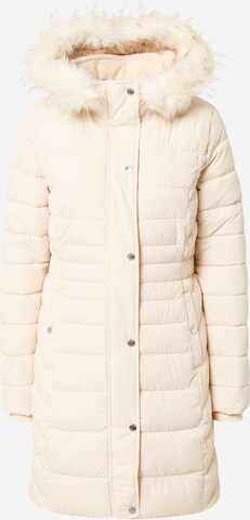 HOLLISTER Zimní kabát – béžová: přední strana