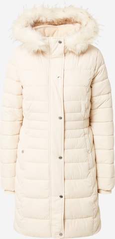 Manteau d’hiver HOLLISTER en beige : devant