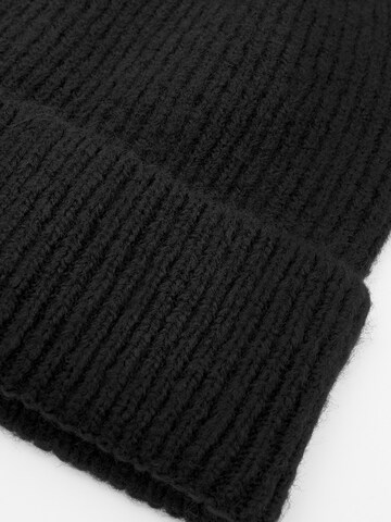 Bonnet Pull&Bear en noir