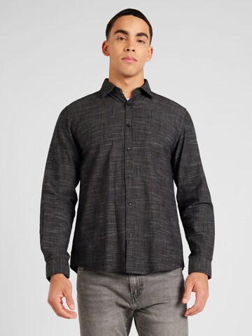 Coupe regular Chemise s.Oliver en gris : devant