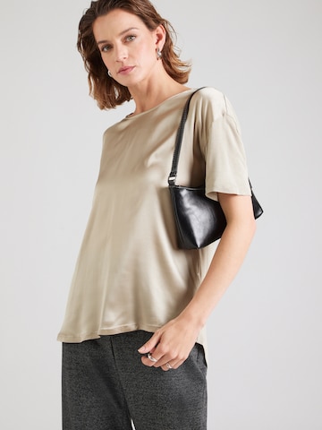 Camicia da donna 'Esandy' di BOSS in beige: frontale