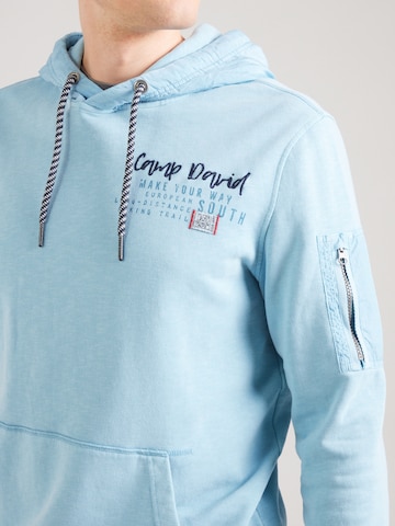 CAMP DAVID Sweatshirt in Blue