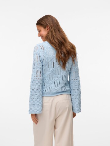 VERO MODA Knit cardigan in Blue