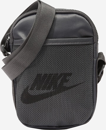pelēks Nike Sportswear Pleca soma 'Heritage': no priekšpuses