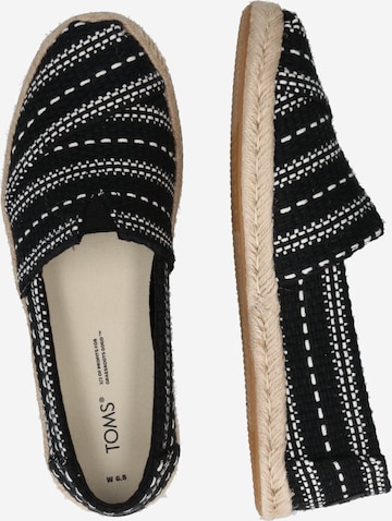 TOMS Espadryle 'ALPARGATA ROPE' w kolorze czarny