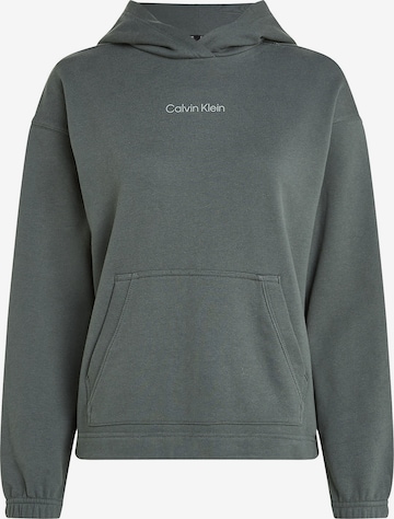 Calvin Klein Sport Athletic Sweatshirt in Green: front