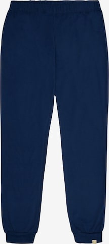 greenjama Pyjamahose in Blau: Vorderseite