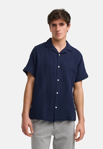 Kronstadt Overhemd 'Avery' in Blauw: voorkant