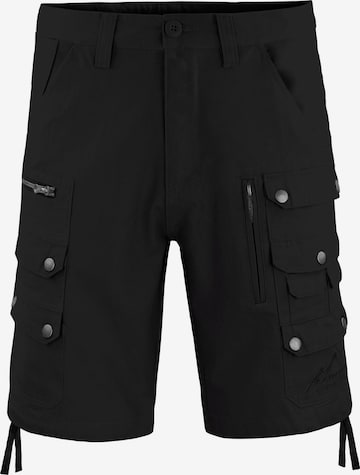 Pantalon outdoor 'Mojave' normani en noir : devant