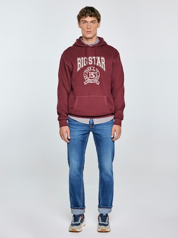 BIG STAR Sweatshirt 'ADAM' in Rood