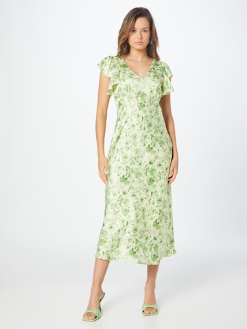 Neo Noir Summer Dress 'Zahara' in Green: front